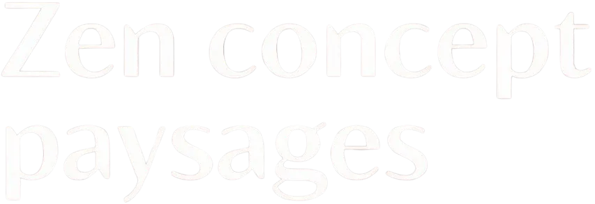 Zen concept Paysages_logo